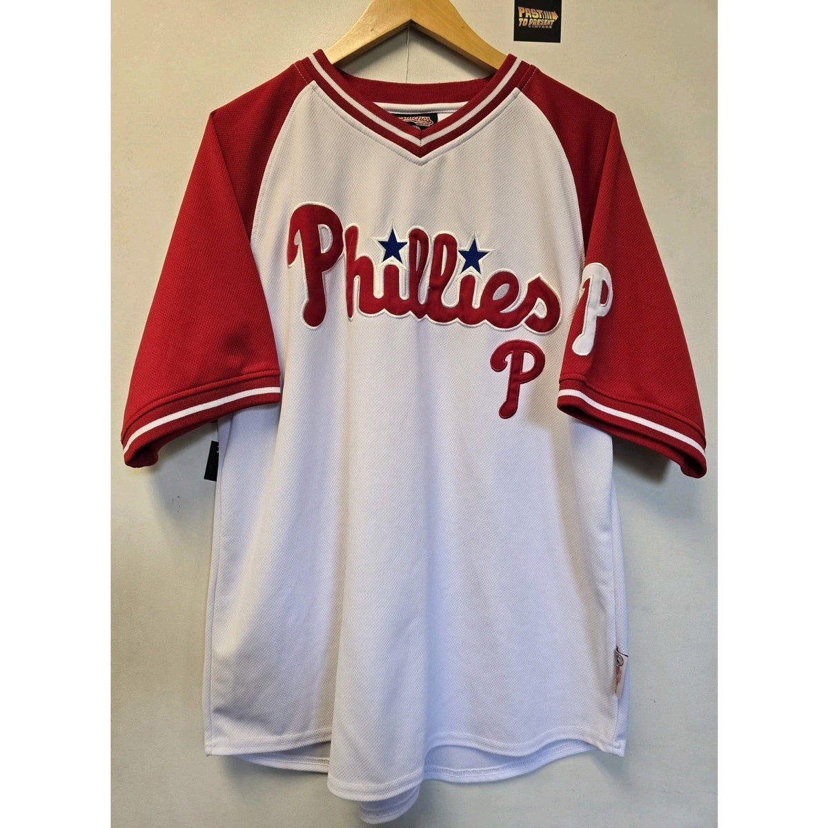 2000s Philadelphia Phillies Fashion Jersey L MLB Baseball Stitches