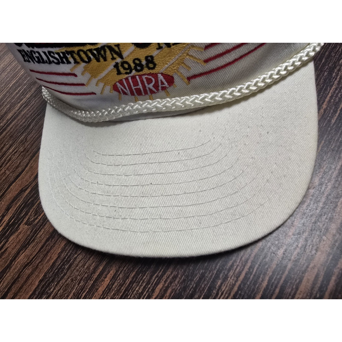 Budweiser Summer Nationals NHRA Englishtown NJ Snapback 1988 Hat Cap 19th annual