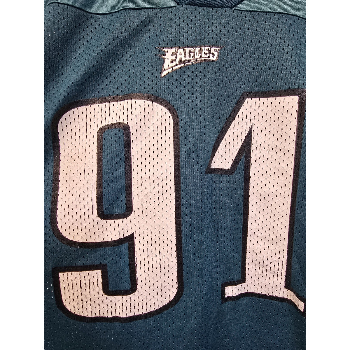 Vtg 90s Philadelphia Eagles Andy Harmon Jersey 52 NFL Football Champion