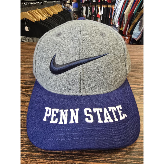 Vtg 90s Penn State Hat Snapback Hat NCAA Nittany Lions Nike Team Sport