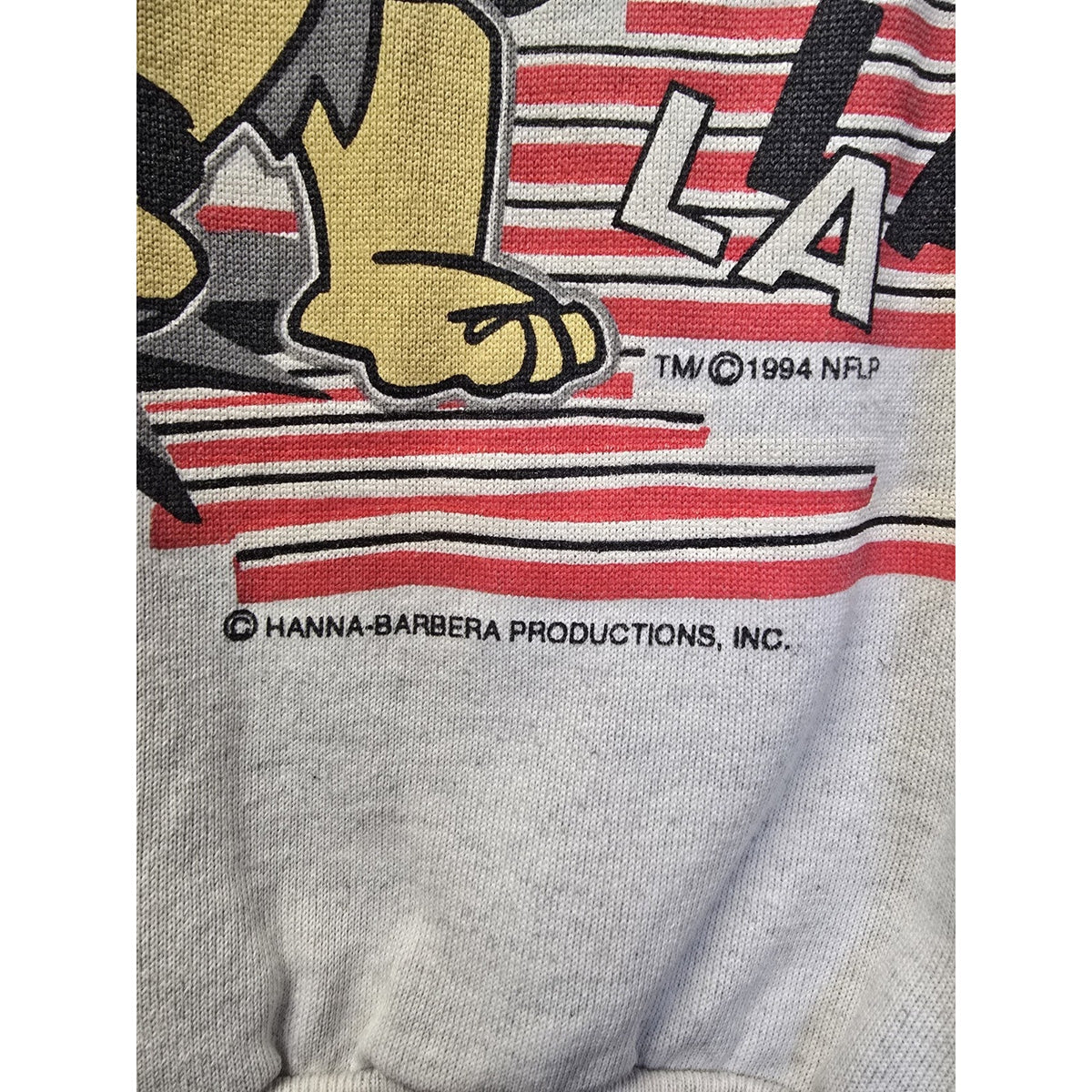 Vtg 90s Los Angeles Raiders Crew Neck Sweatshirt Youth XL NFL FOOTBALL