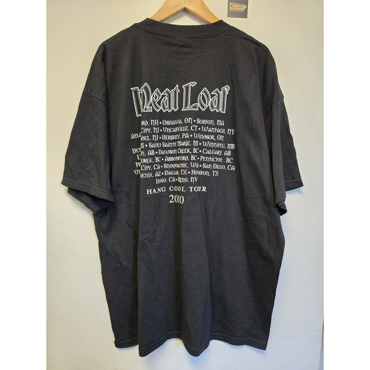 Meat Loaf Hang Cool Tour T Shirt XXL 2010