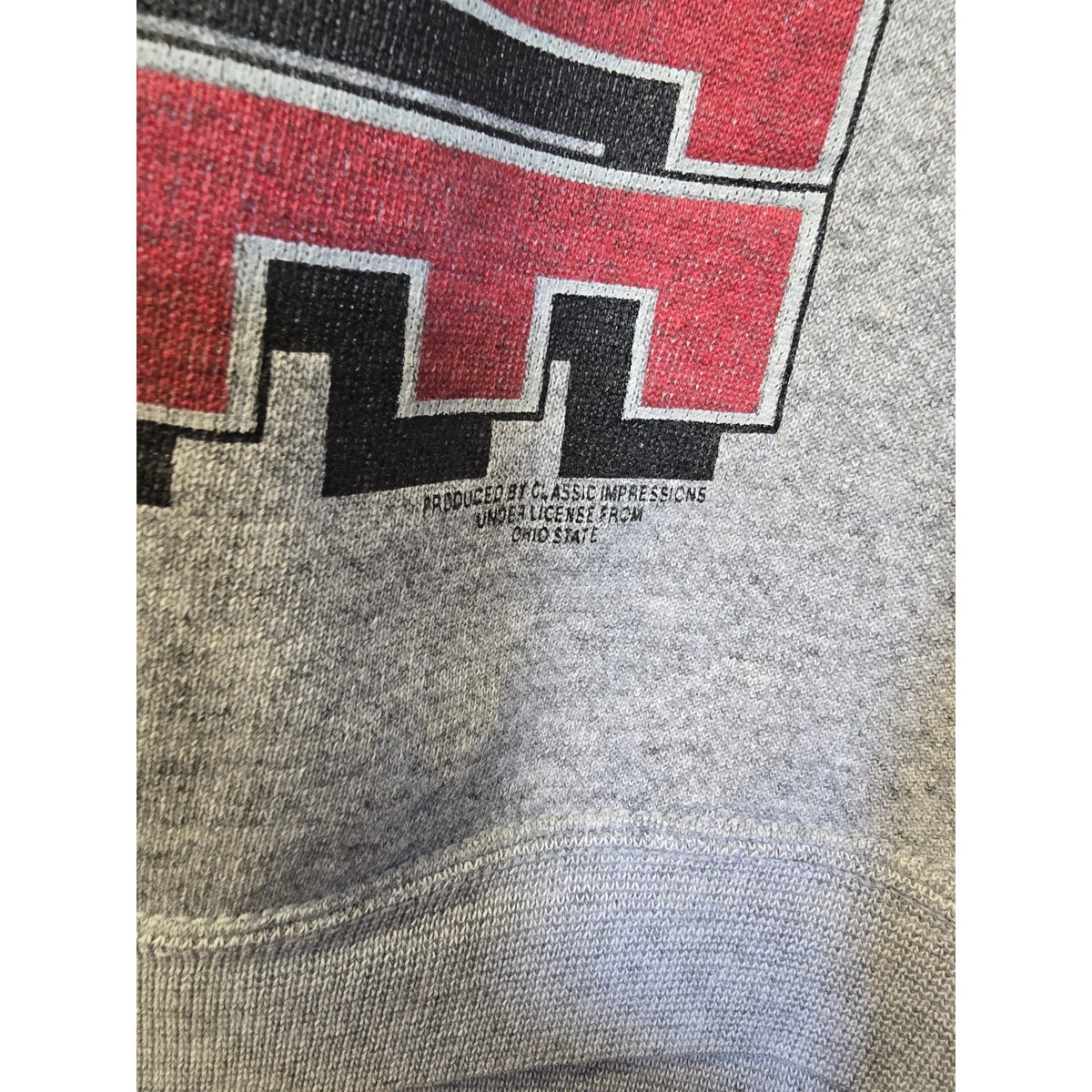 Vtg 90s Ohio State Pink Panther Crew Neck Sweatshirt M NCAA