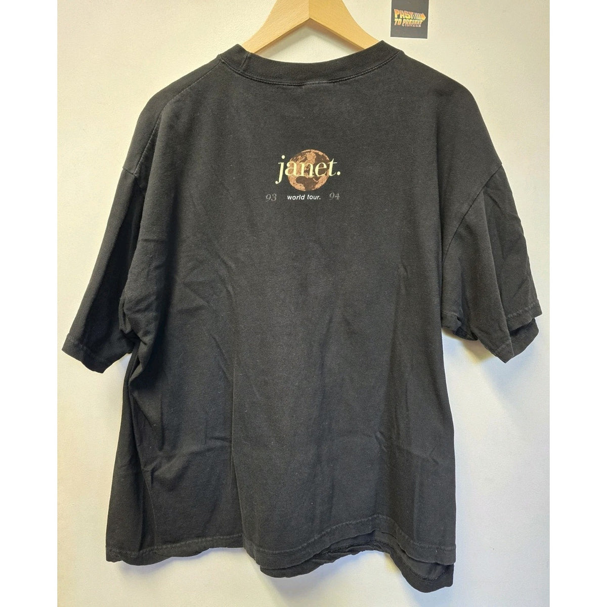 Vtg 90s Janet Jackson 93/94 World Tour T Shirt XL R&B Music