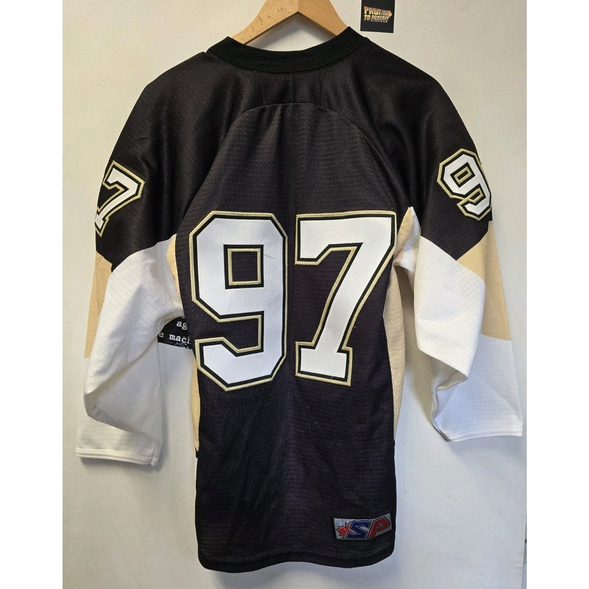 Vtg Wilkes-Barre Junior Pens Hockey Jersey S SP