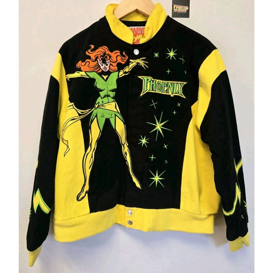 Marvel Phoenix "Girl Power" X-Men Kids Jacket Youth Size 2XL Jean Grey Phoenix