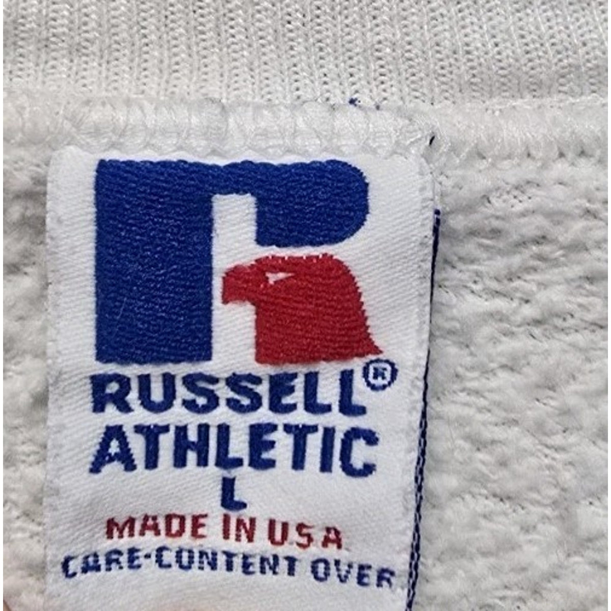 Vtg 90s Stone Harbor New Jersey Crew Neck Sweatshirt L Russell Athletic