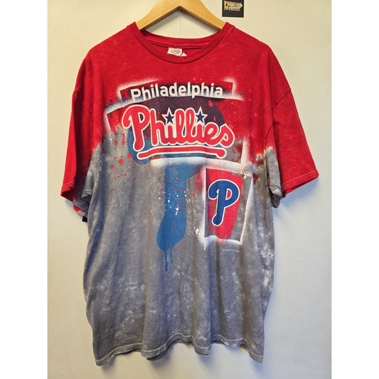NWT Philadelphia Phillies Tie Dye T Shirt XL MLB Baseball
