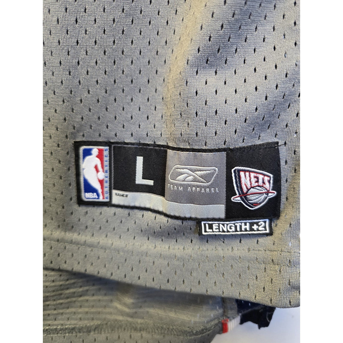 Vtg 2000s New Jersey Nets Jason Kidd Jersey Youth L 14-16 NBA Basketball Reebok