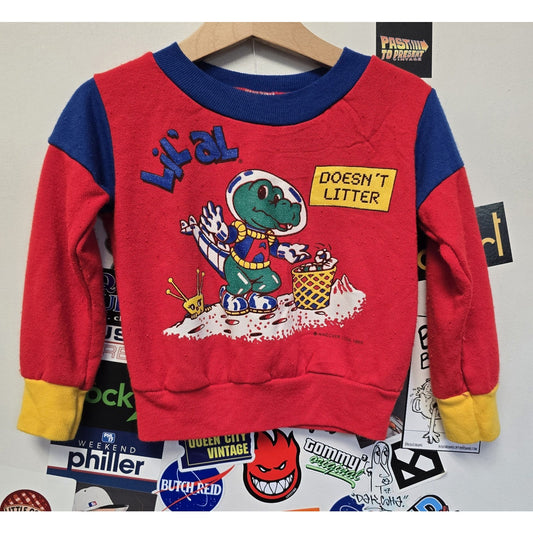 Vtg Lil Al Crew Neck Sweatshirt 2T