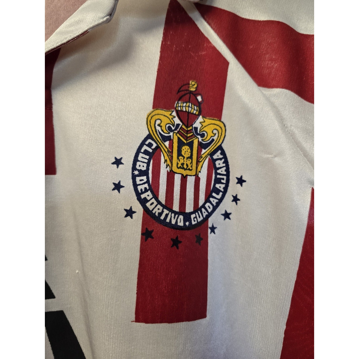 Vtg Chivas Home 1997-98 Soccer Jersey Guadalajara Futbol Sol Mexicana