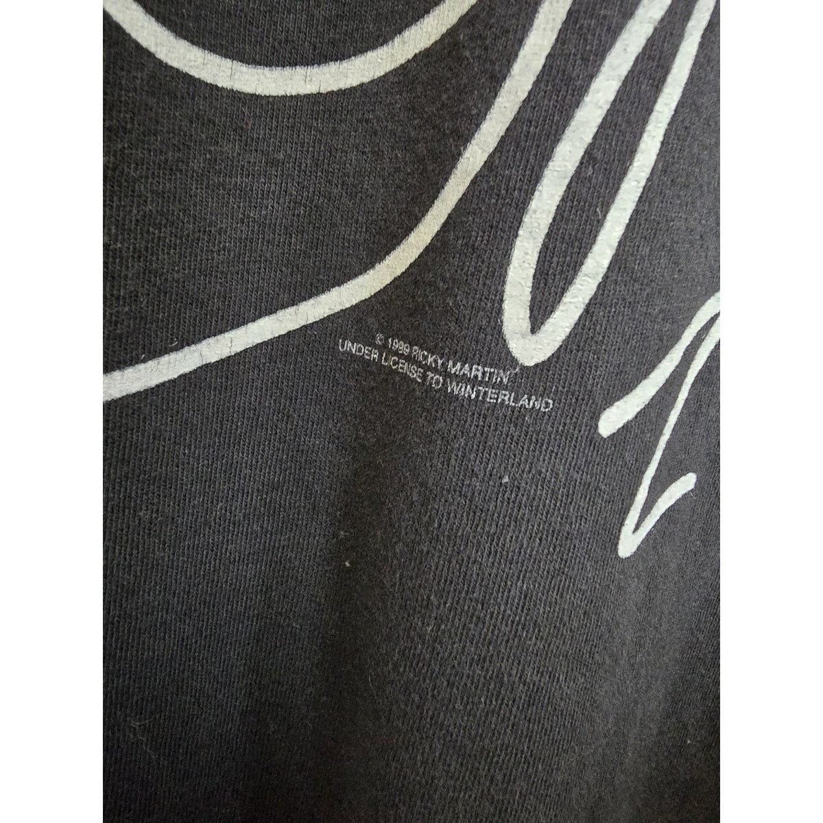 Vtg 90s Ricky Martin T Shirt XL 1999 Winterland