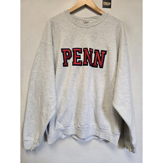 Vtg University Of Pennsylvania Crew Neck Sweatshirt XL Philadelphia NCAA