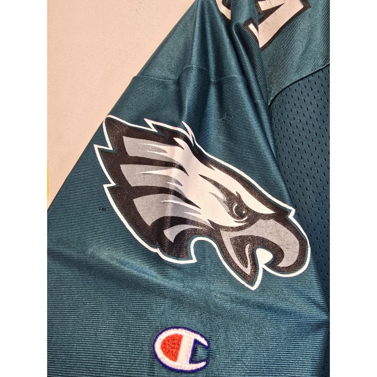 Vtg 90s Philadelphia Eagles Andy Harmon Jersey 52 NFL Football Champion