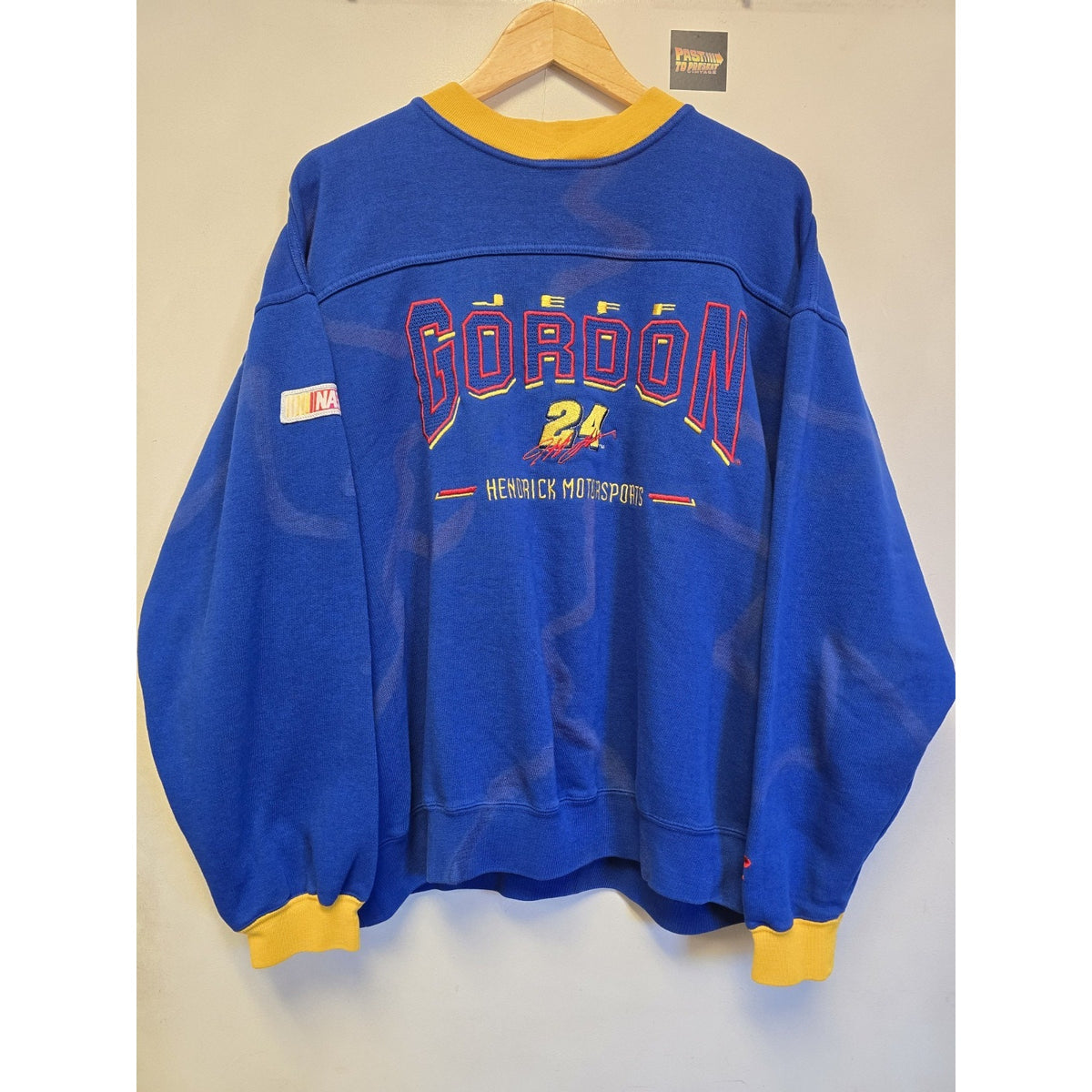 Vtg 90s Jeff Gordon Nascar Racing Sweatshirt L Chase Authentics
