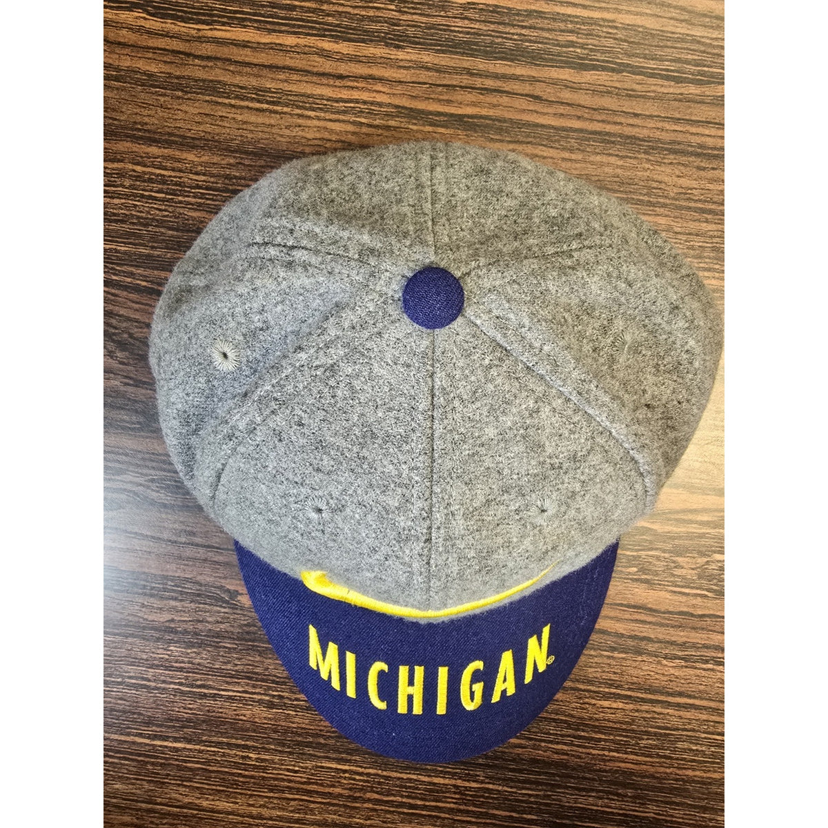 Vtg 90s University Of Michigan Wolverines Snapback Hat NCAA Nike Team Sports