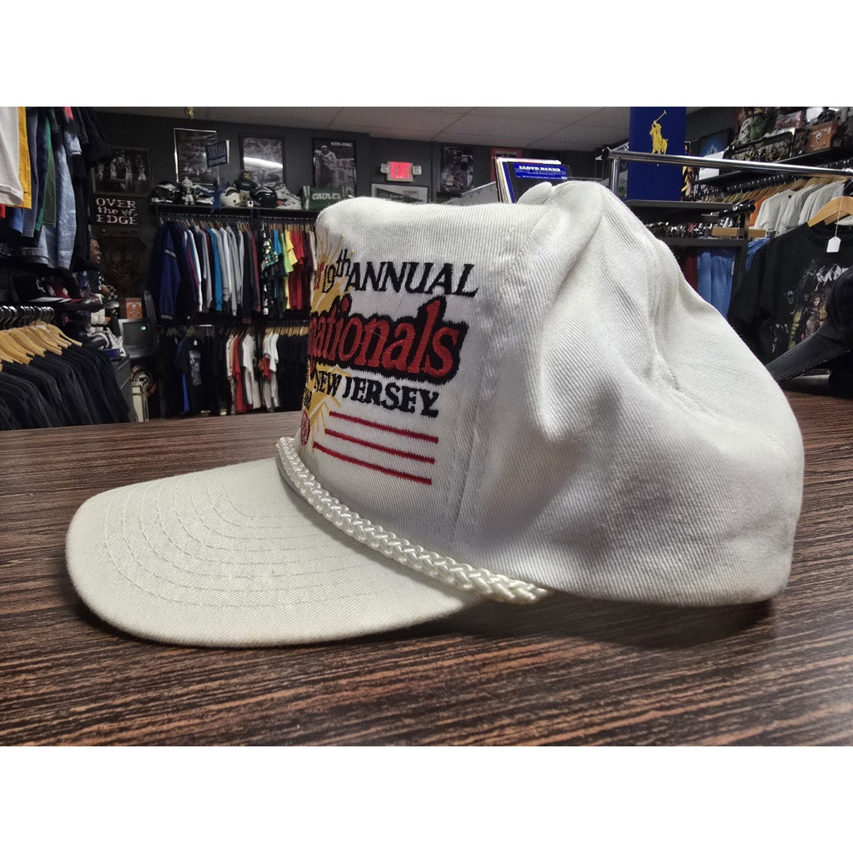 Budweiser Summer Nationals NHRA Englishtown NJ Snapback 1988 Hat Cap 19th annual