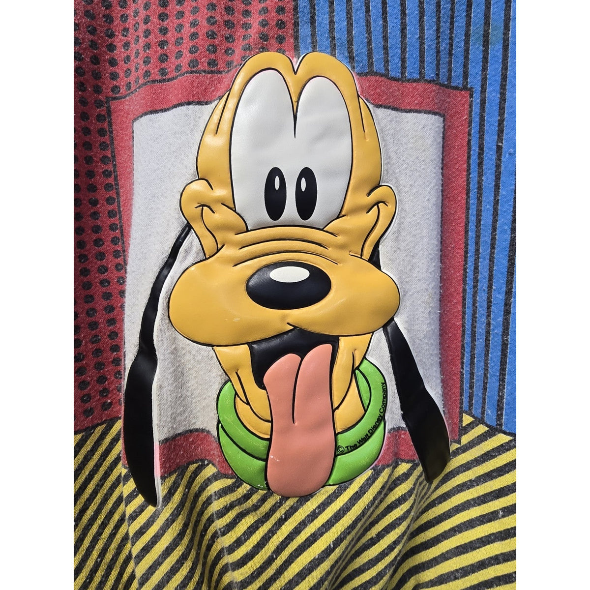 Vtg Pluto Crew Neck Kids Sweatshirt Sizw 2T Disney