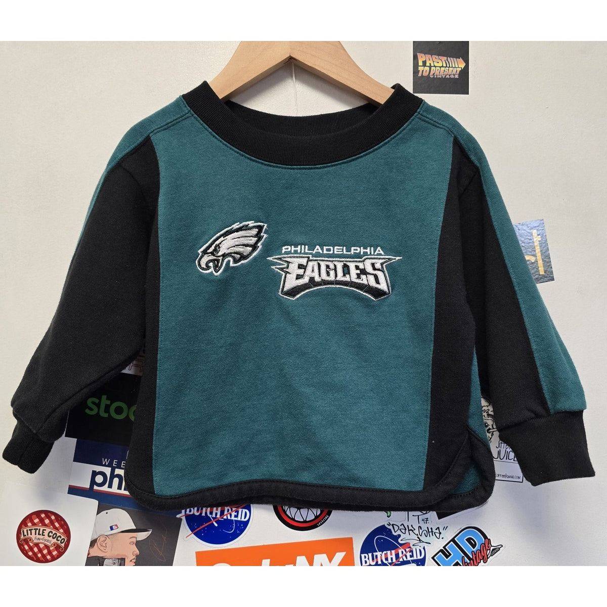 Vtg Philadelphia Eagles Sweatsuit Size 2T NFL