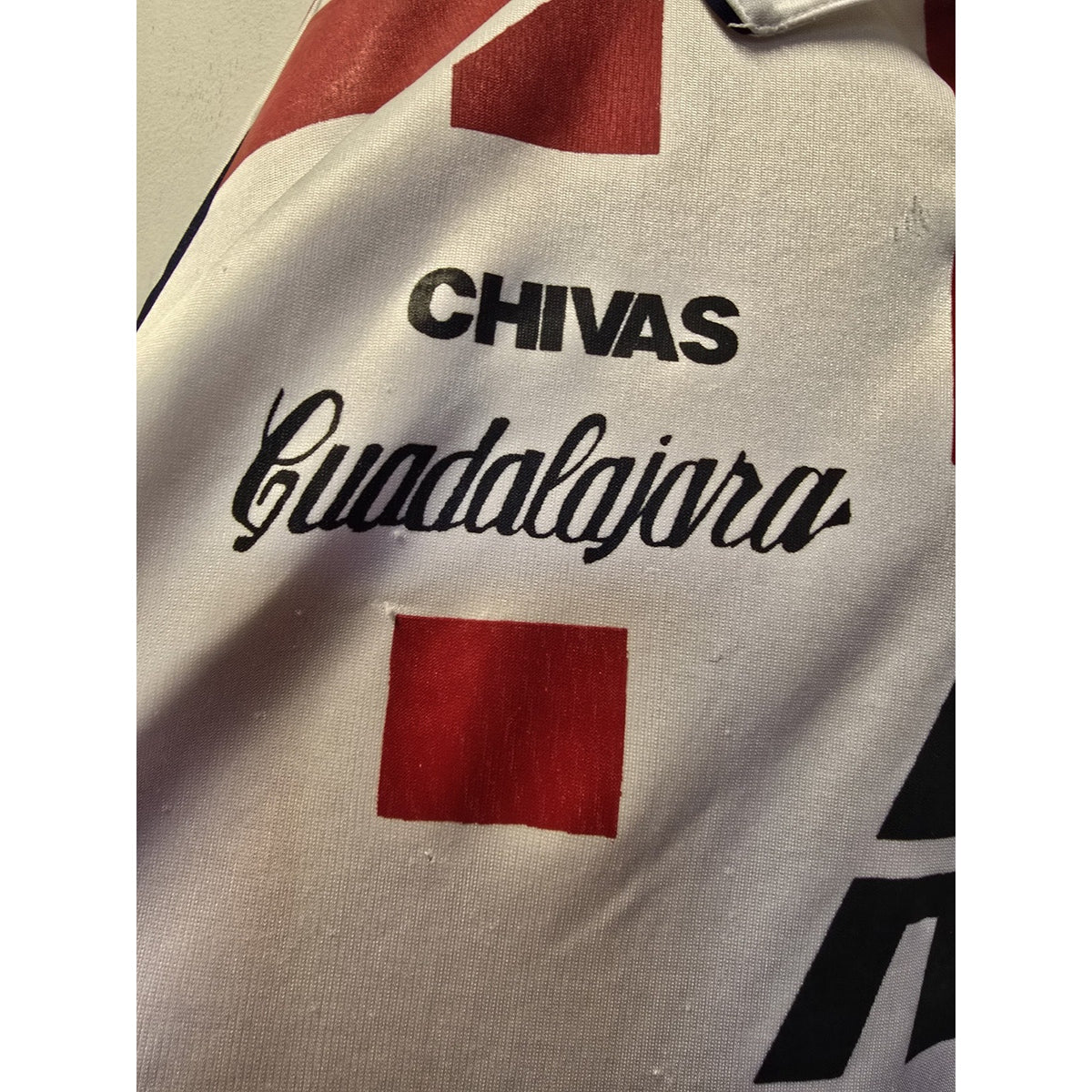 Vtg Chivas Home 1997-98 Soccer Jersey Guadalajara Futbol Sol Mexicana