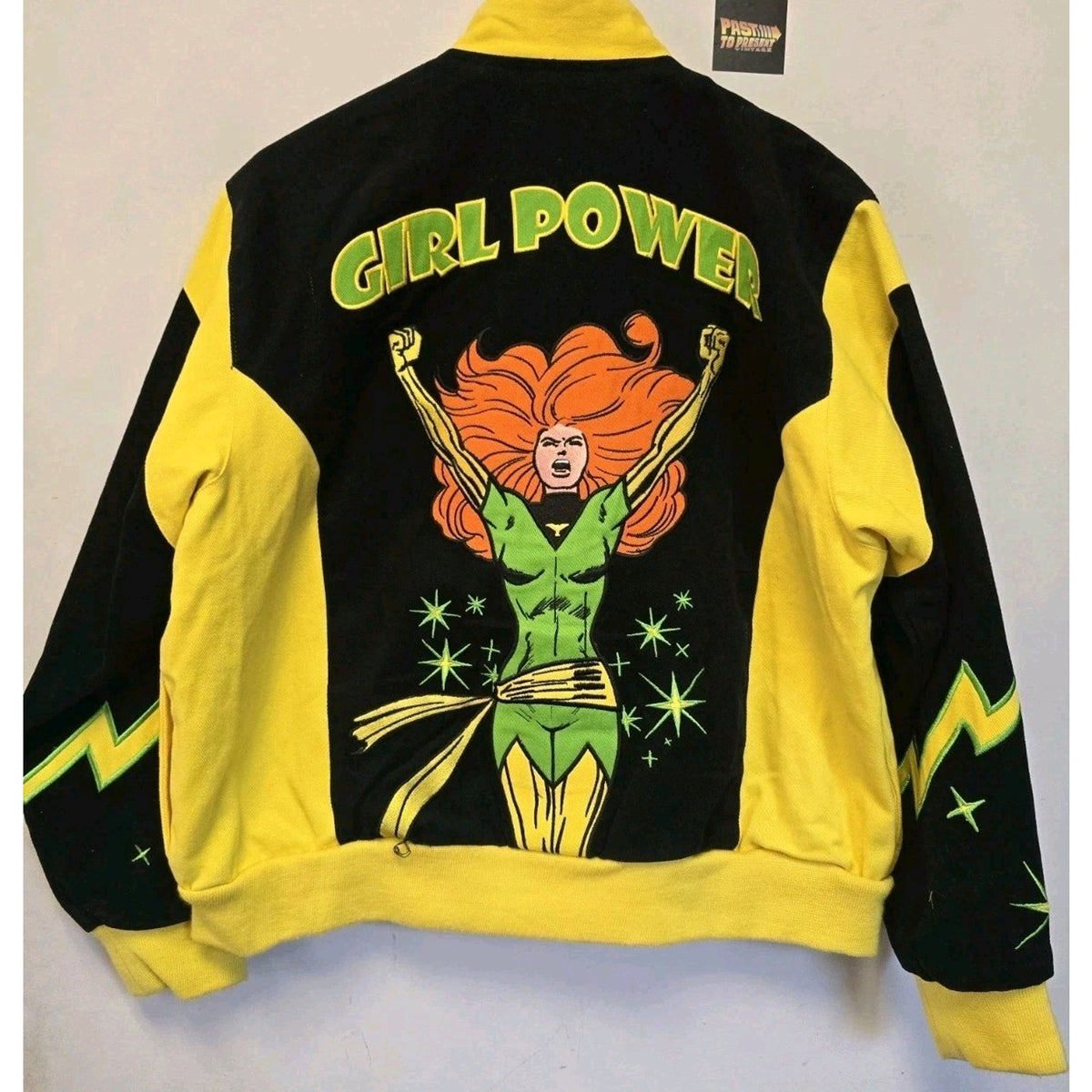 Marvel Phoenix "Girl Power" X-Men Kids Jacket Youth Size 2XL Jean Grey Phoenix