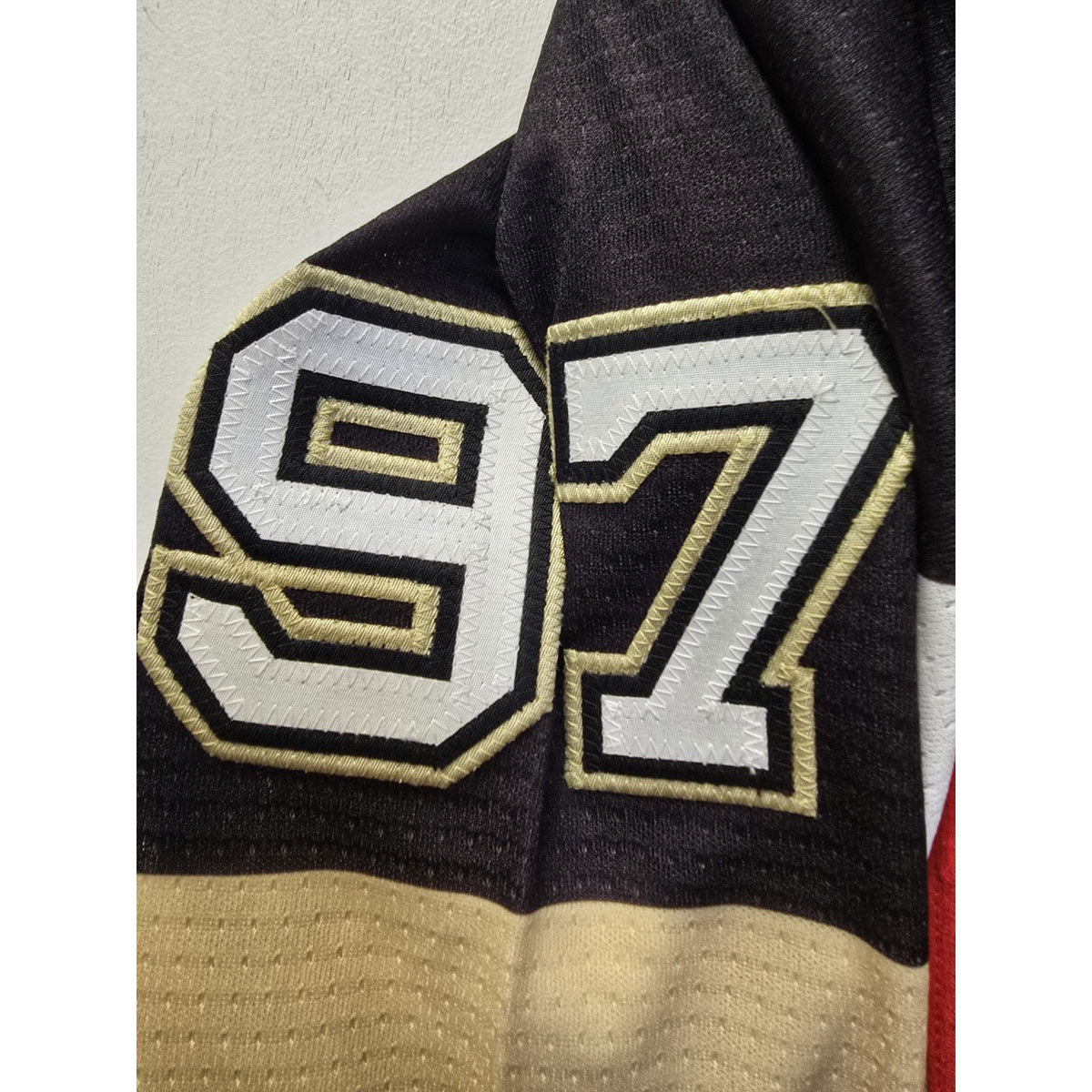 Vtg Wilkes-Barre Junior Pens Hockey Jersey S SP