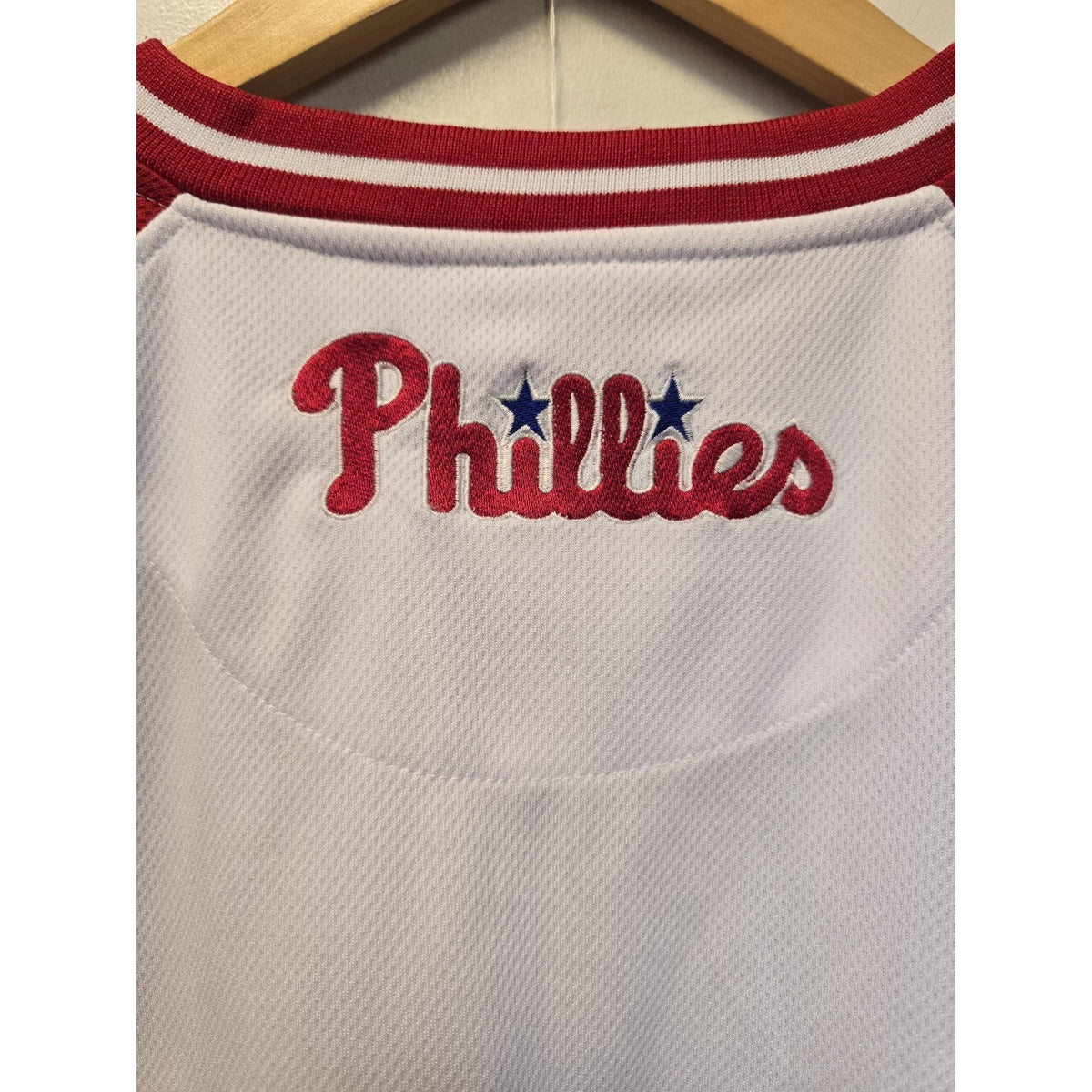2000s Philadelphia Phillies Fashion Jersey L MLB Baseball Stitches