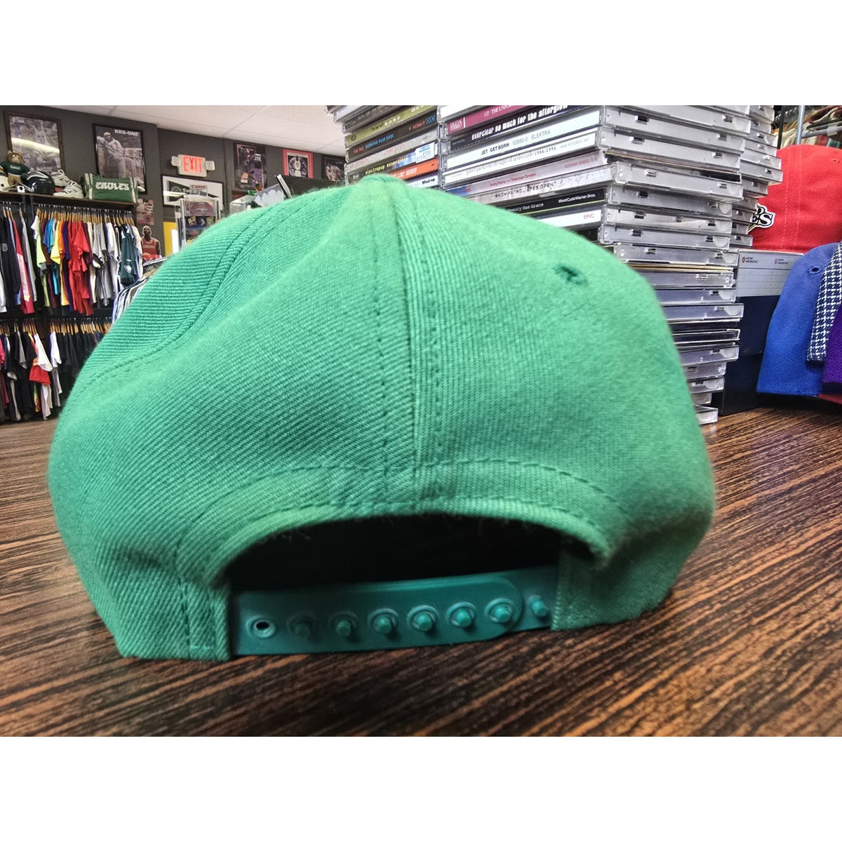 Vtg 90s Trenton Thunder Snapback Hat Minor League Baseball DeLong