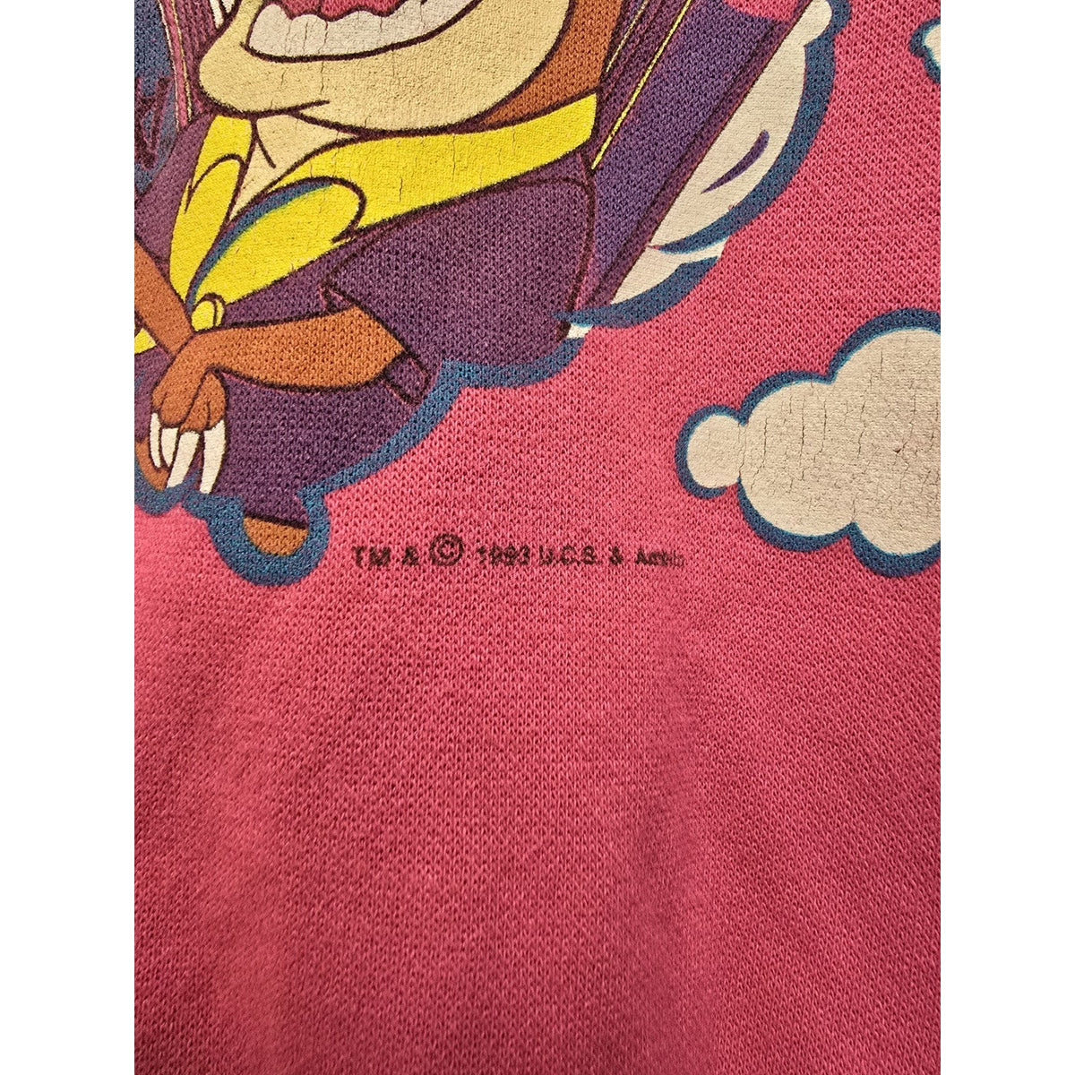 Vtg 90s A Dinosaur's Story Crew Neck Sweatshirt 4T