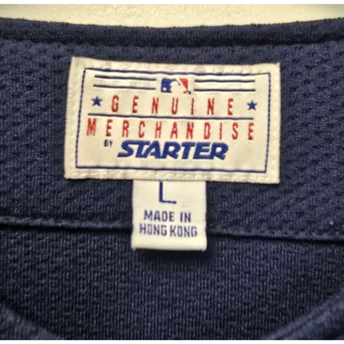 Vtg 90s New York Yankees Jersey L MLB Baseball Starter
