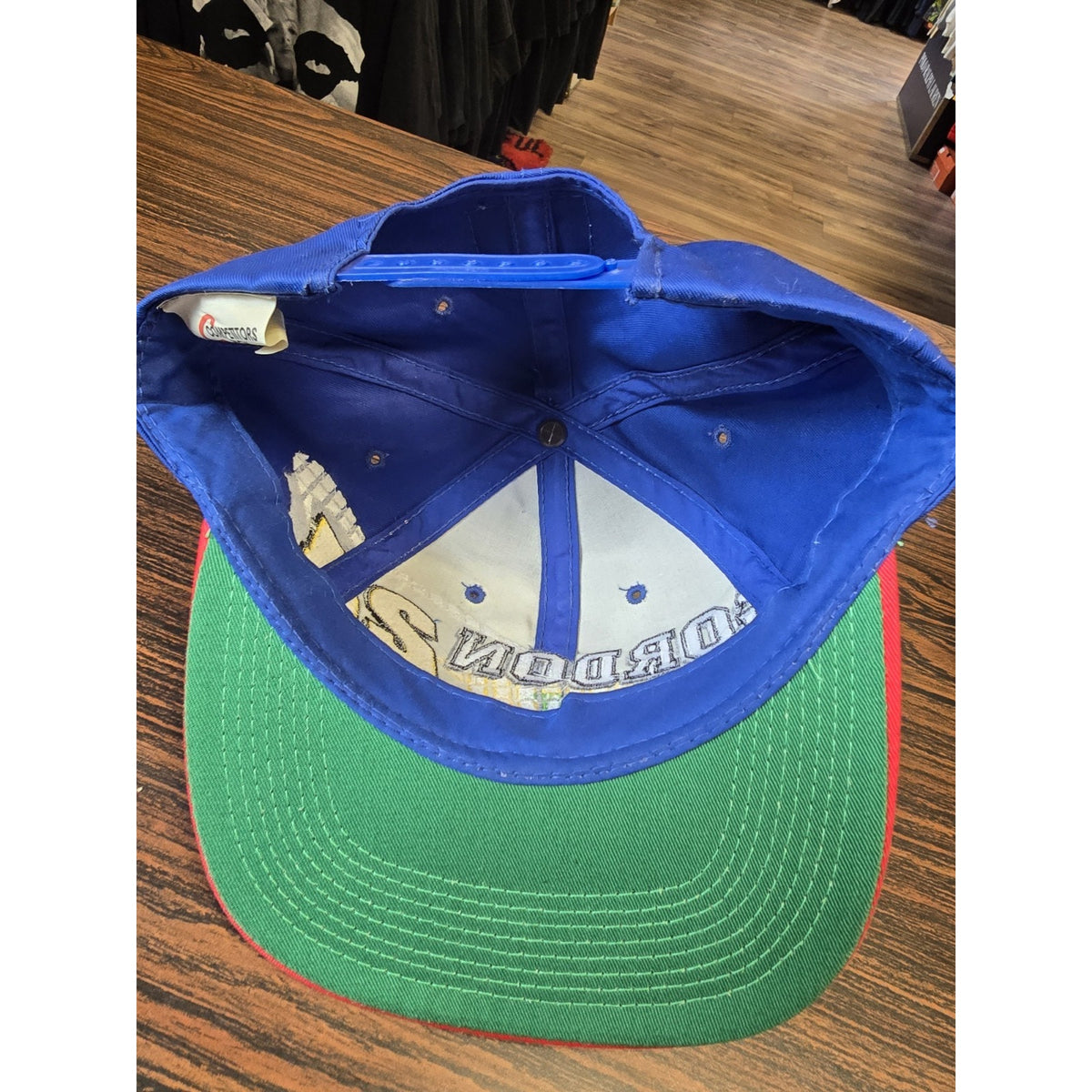 Vtg 90s Jeff Gordon Nascar Racing Snapback Hat 50th Anniversary Competitors View