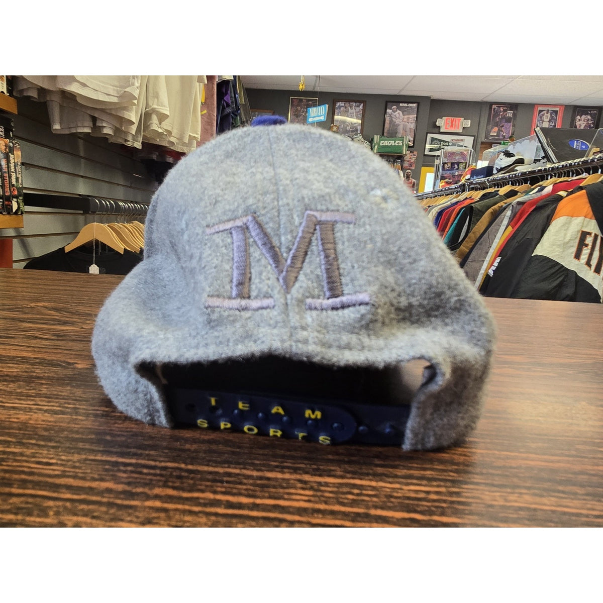 Vtg 90s University Of Michigan Wolverines Snapback Hat NCAA Nike Team Sports