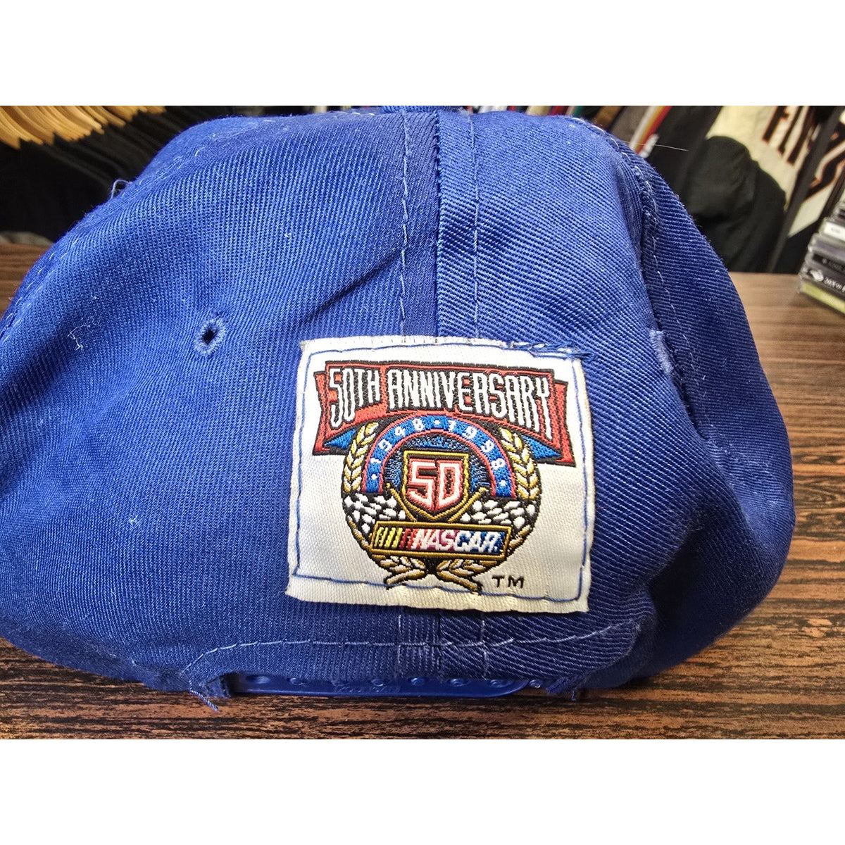 Vtg 90s Jeff Gordon Nascar Racing Snapback Hat 50th Anniversary Competitors View