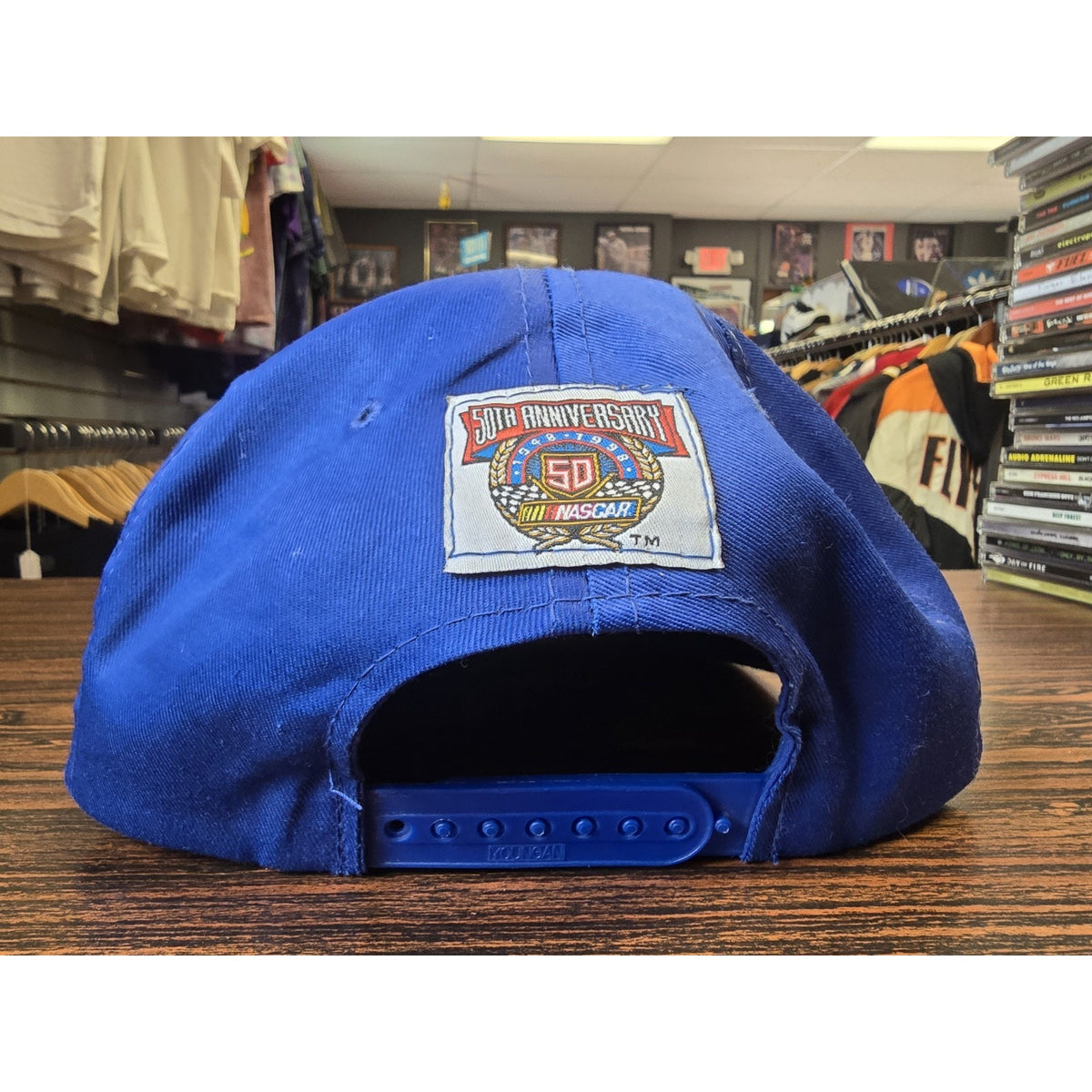 Vtg 90s Jeff Gordon Nascar Racing Snapback Hat 50th Anniversary Competitors View