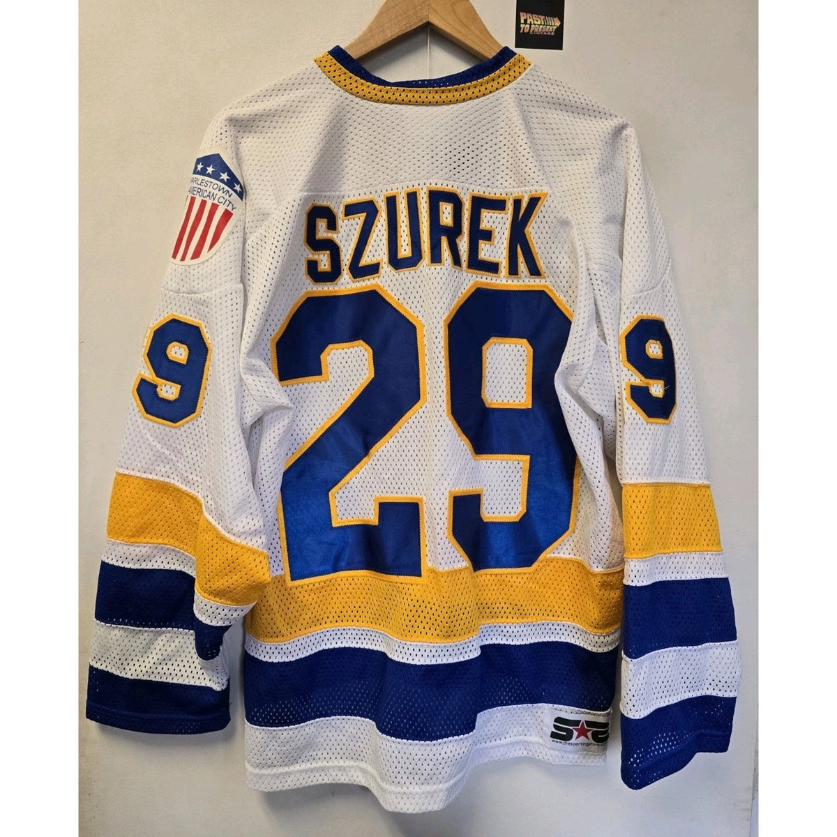 Charleston Chiefs Szurek Hockey Jersey M Slapshot Movie
