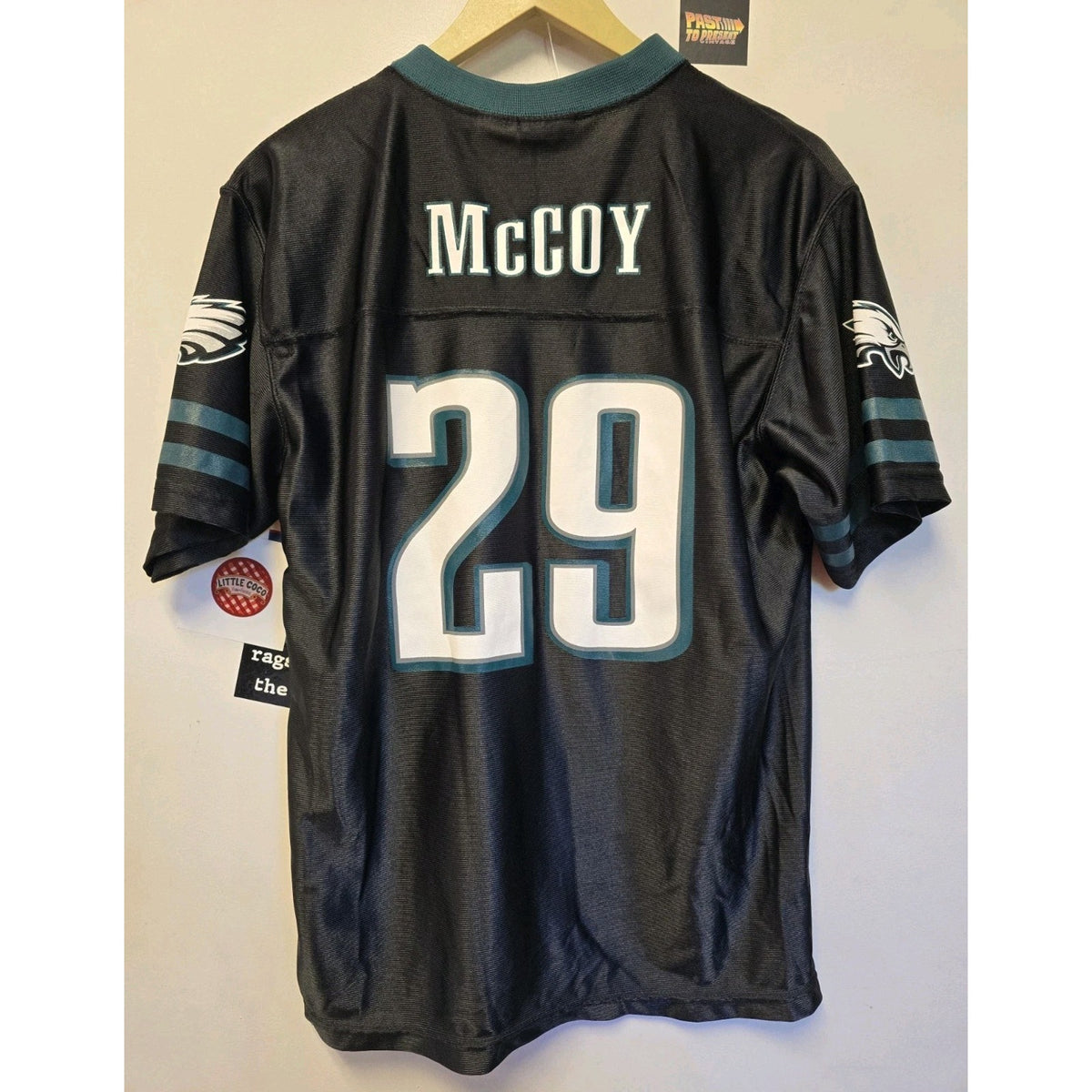 Philadelphia Eagles LaSean McCoy Black Jersey Youth XL 18-20 NFL