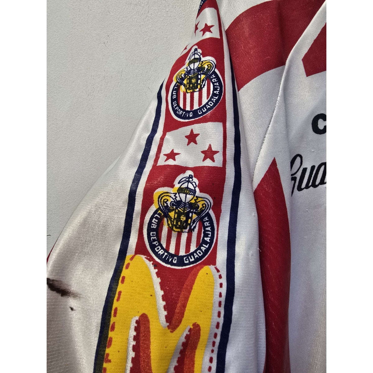 Vtg Chivas Home 1997-98 Soccer Jersey Guadalajara Futbol Sol Mexicana