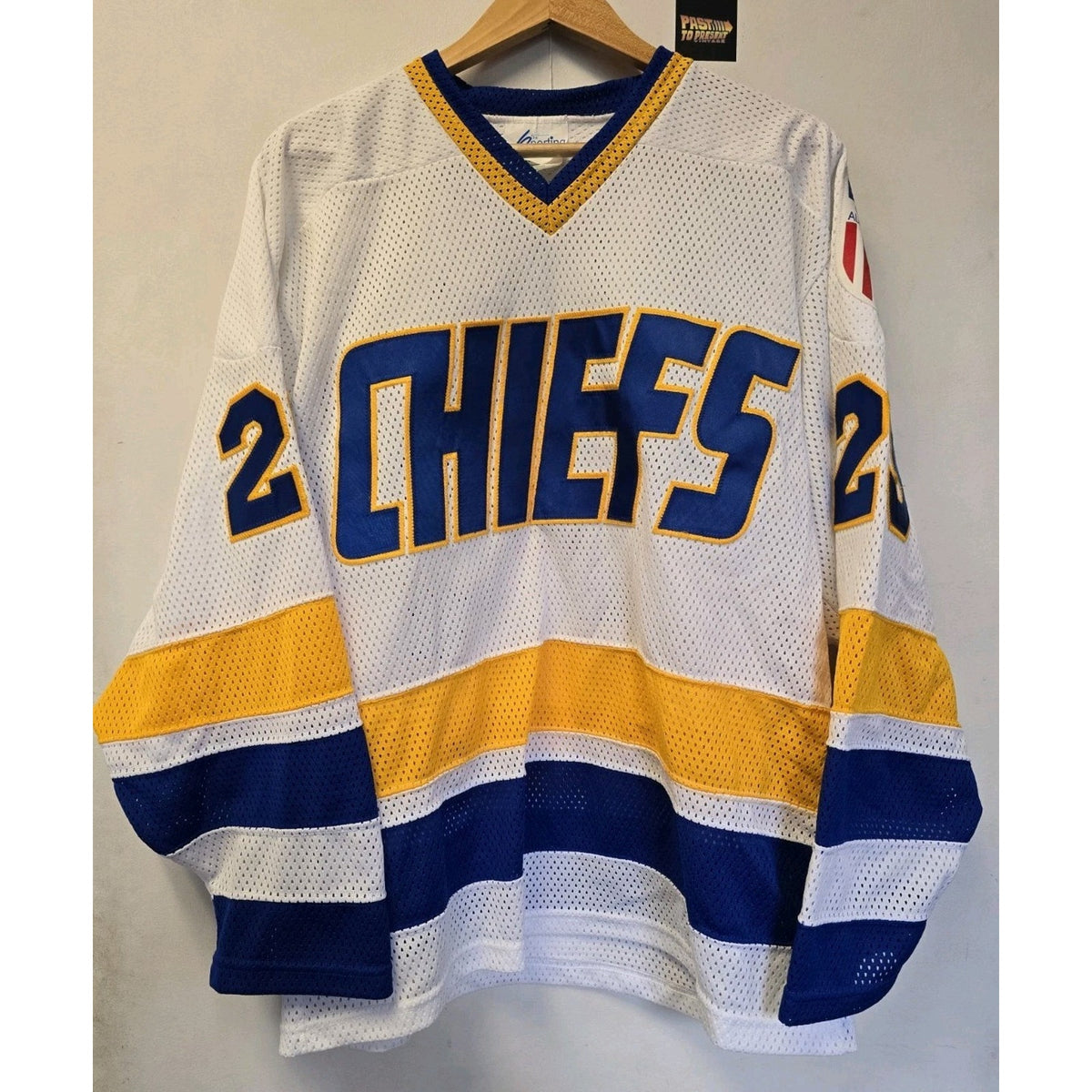 Charleston Chiefs Szurek Hockey Jersey M Slapshot Movie