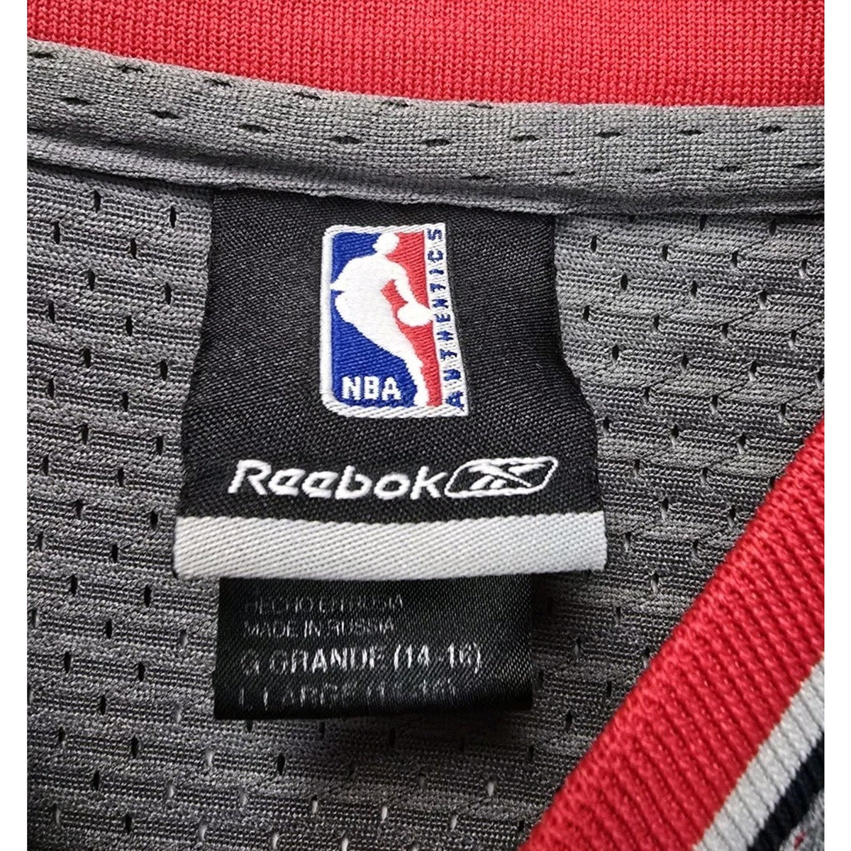 Vtg 2000s New Jersey Nets Jason Kidd Jersey Youth L 14-16 NBA Basketball Reebok