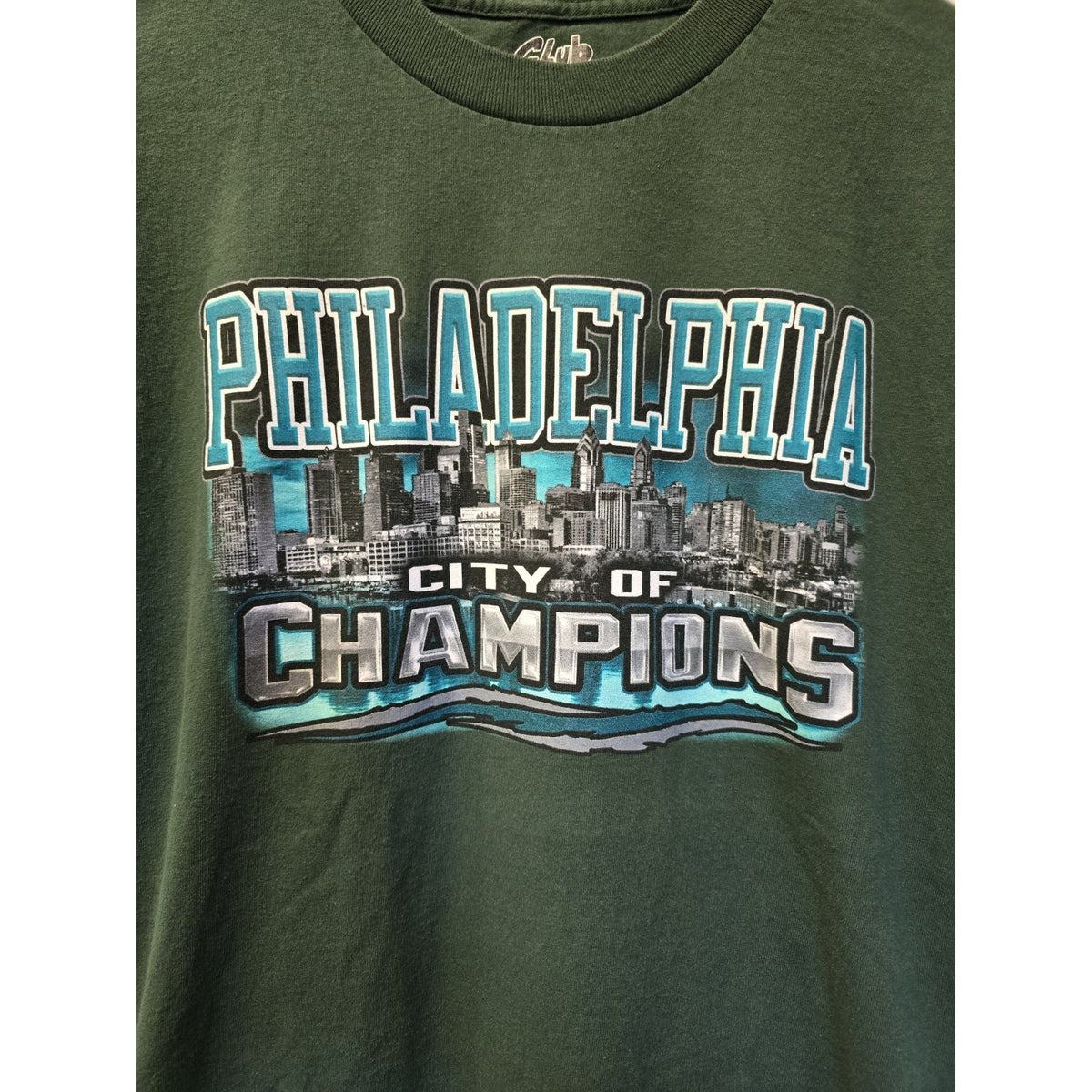 Philadelphia Eagles City Of Champions T Shirt L Club Red Apparel
