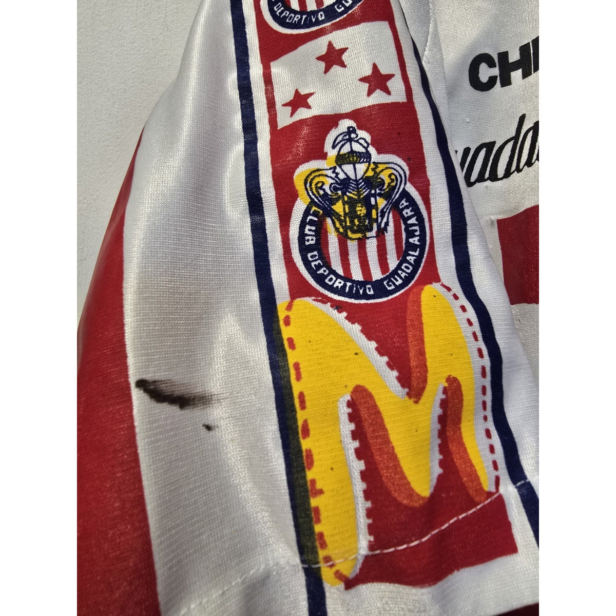 Vtg Chivas Home 1997-98 Soccer Jersey Guadalajara Futbol Sol Mexicana