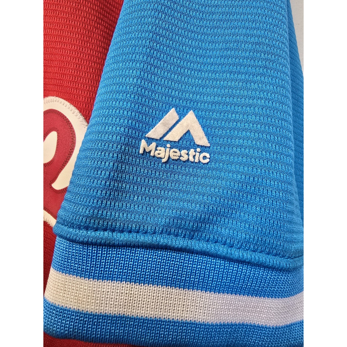 RARE 2018 Philadelphia Phillies Rhys Hoskins Players Weekend Jersey M Majestic