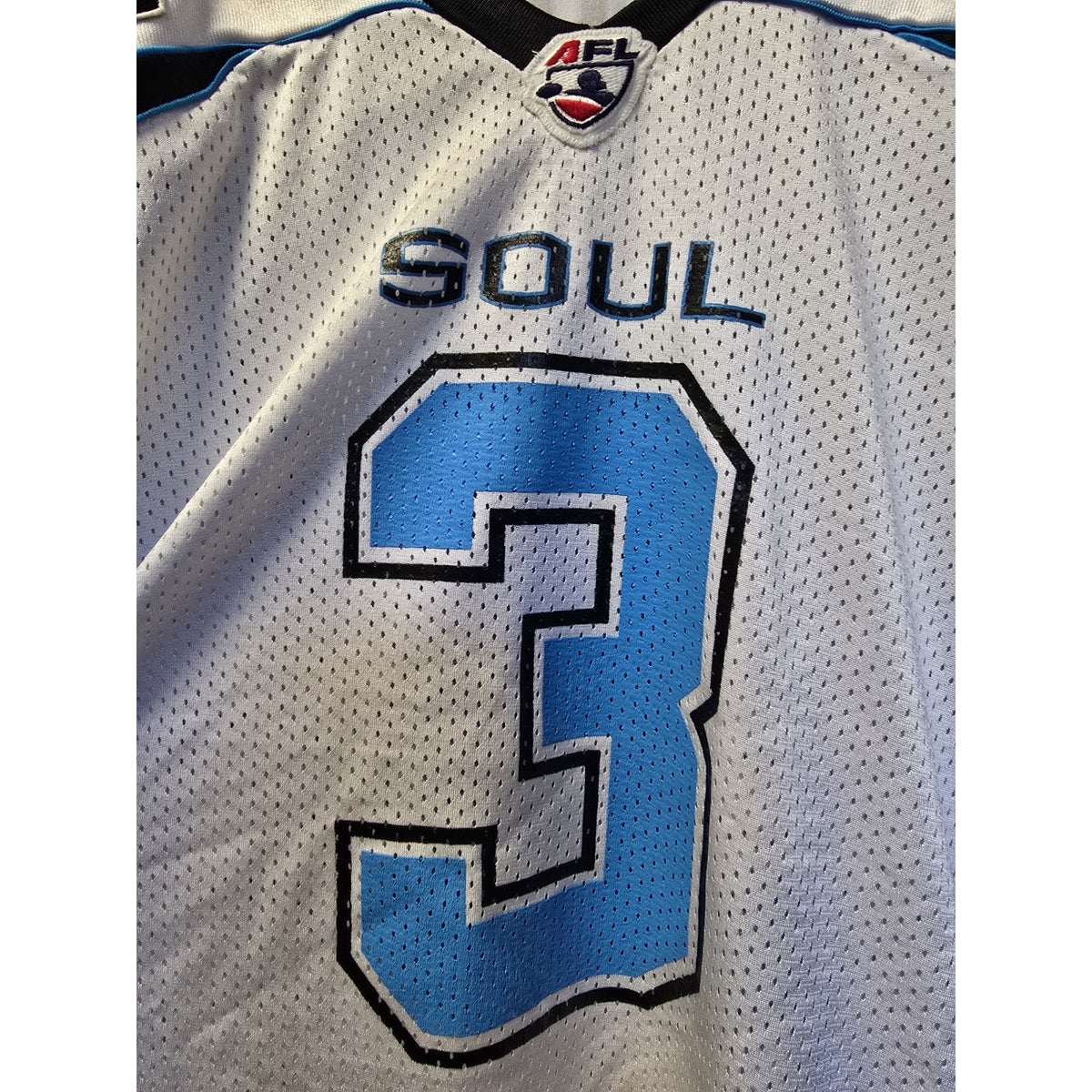 Vtg Philadelphia Soul Arena Football Jon Bon Jovi Jersey XXL #3 Russell Athletic