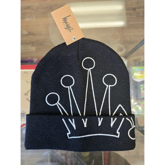 STUSSY CROWN CUFF BEANIE ORANGE ONE SIZE NEW WITH TAGS