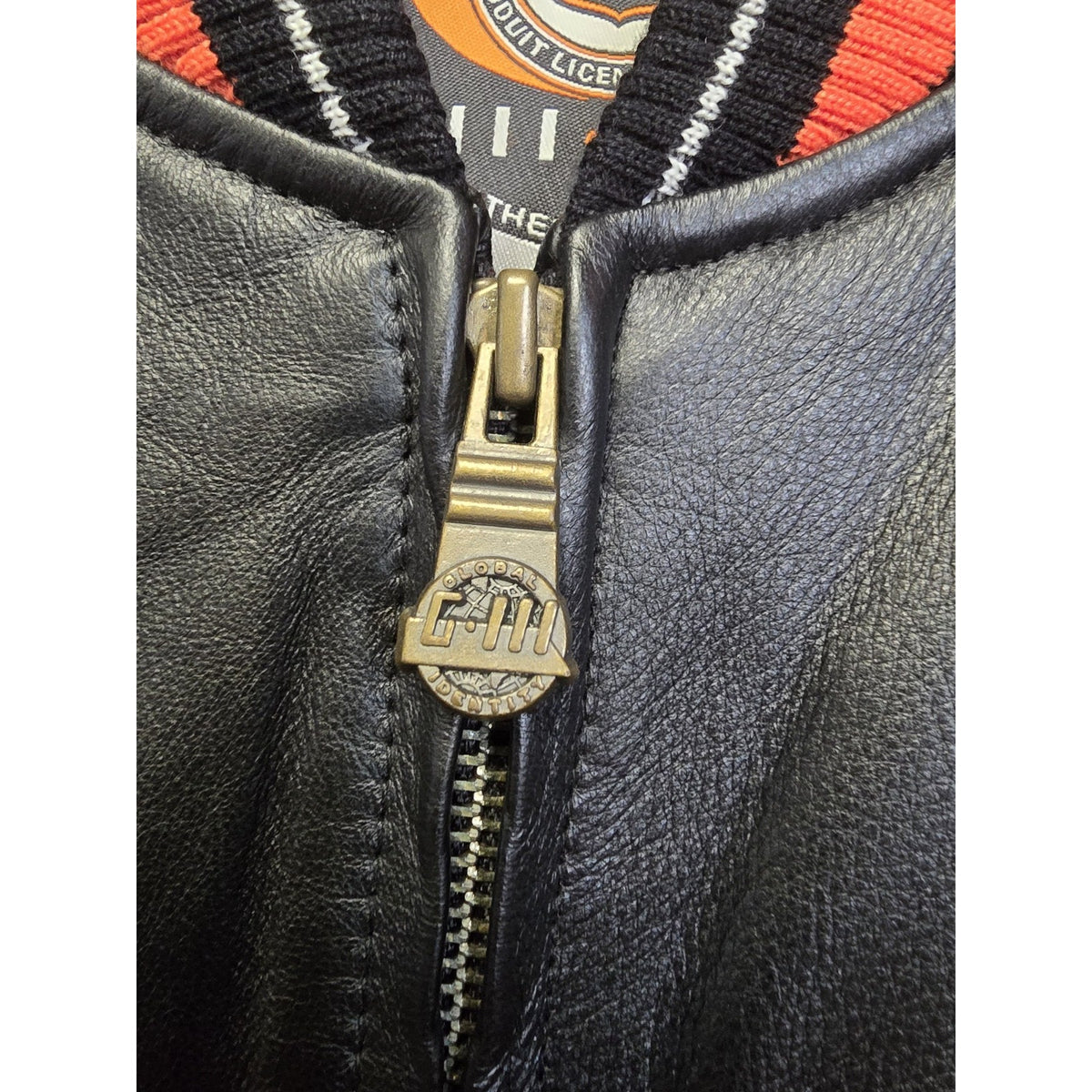 NWT Vtg Philadelphia Flyers Leather Jacket XL NHL Hockey G-III