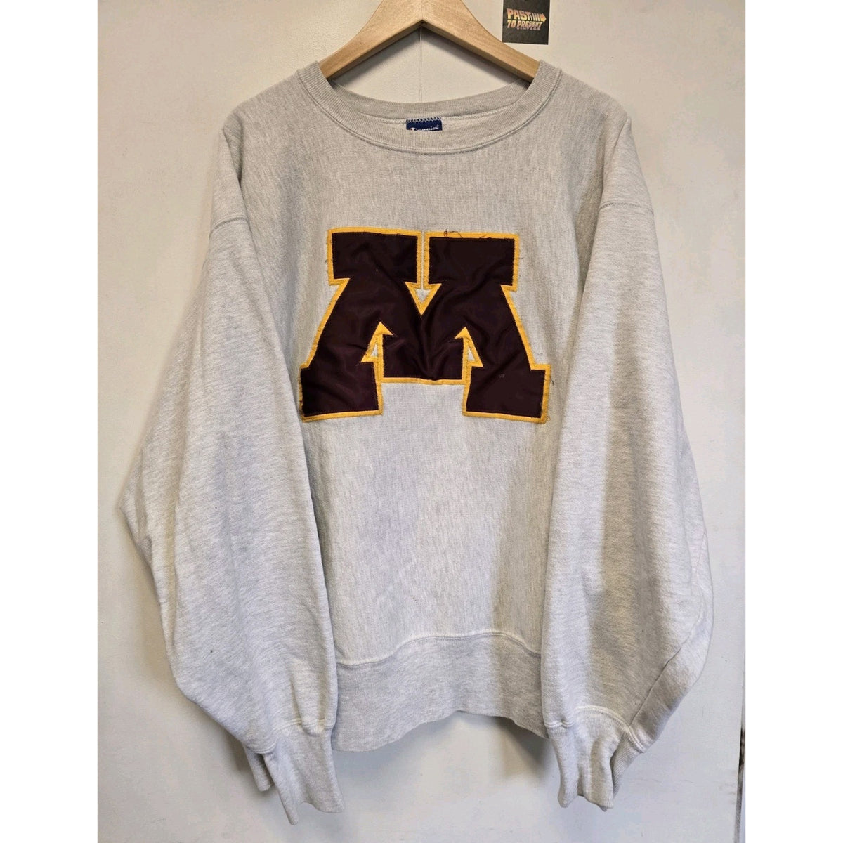 Vtg 2000s Y2k University Of Minnesota Crew Neck Sweatshirt XXL NCAA Champion