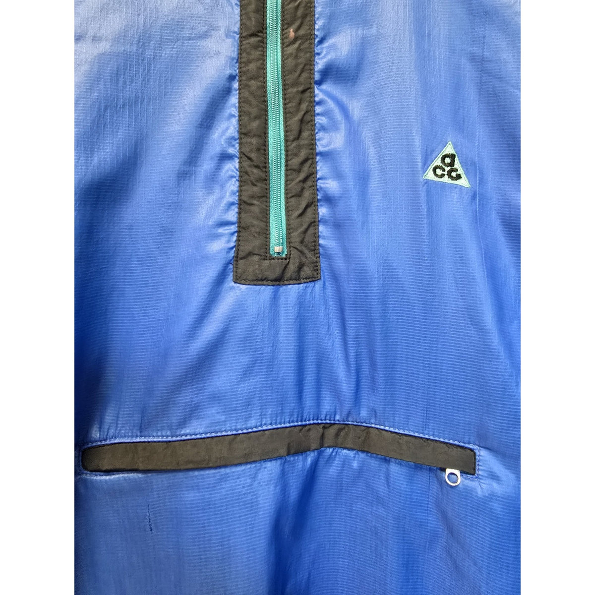 Vtg 90s Nike ACG Quarter Zip Anorak Track Jacket XL FITS SMALLER