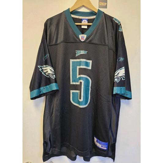 Vtg Philadelphia Eagles Donovan McNabb Black Jersey XL NFL Reebok