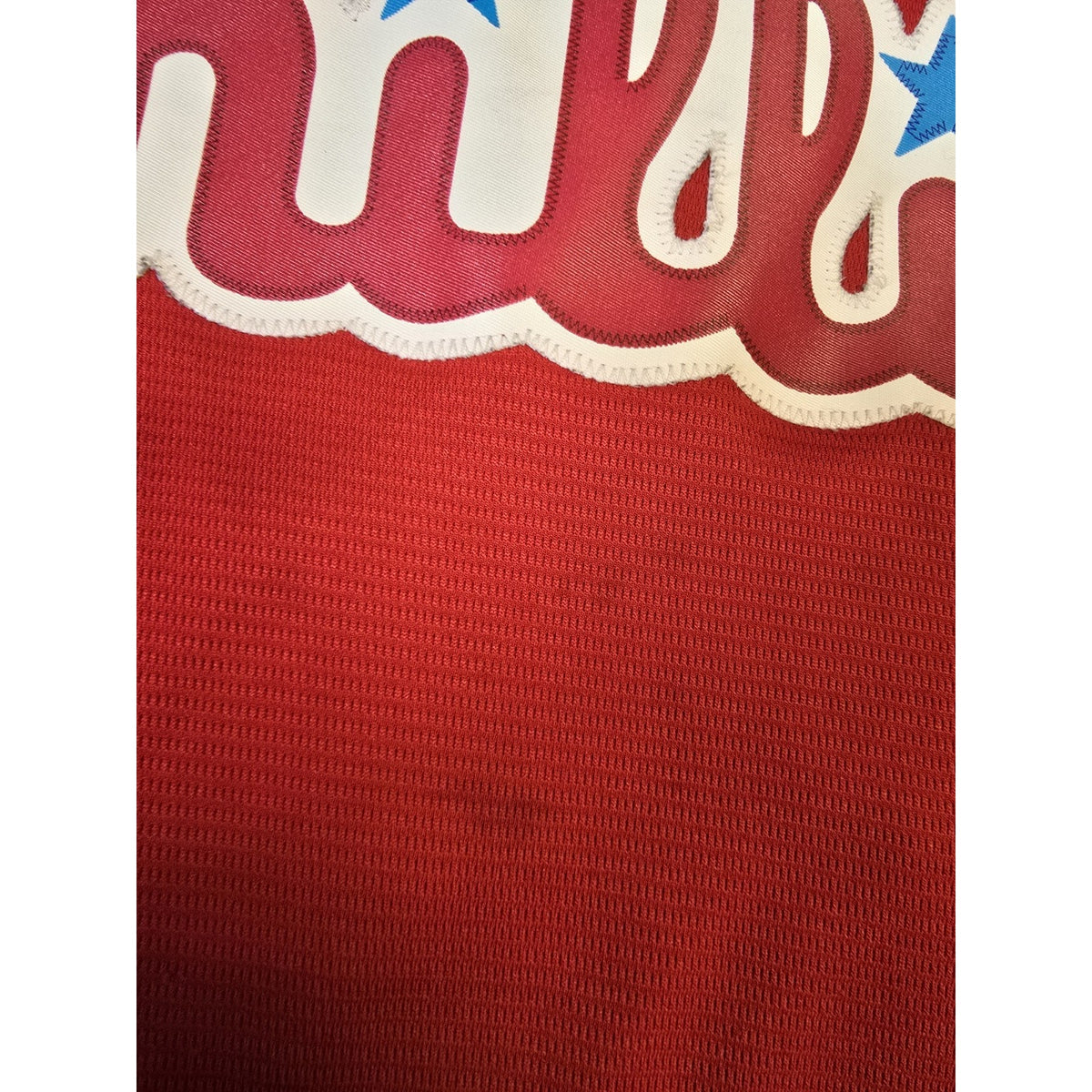 RARE 2018 Philadelphia Phillies Rhys Hoskins Players Weekend Jersey M Majestic
