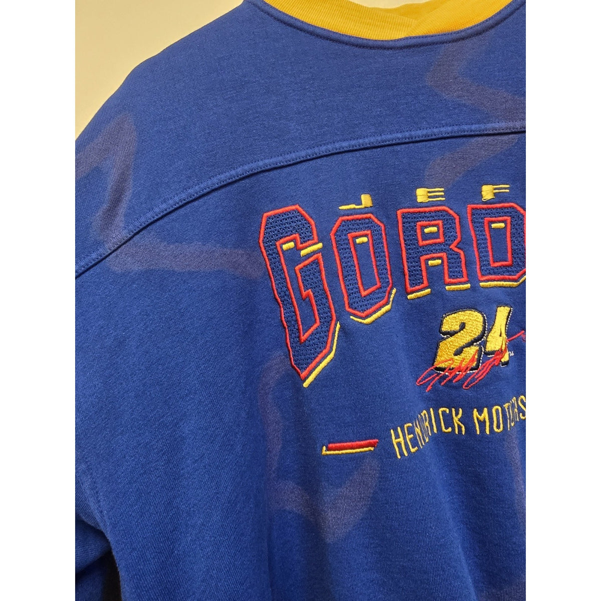 Vtg 90s Jeff Gordon Nascar Racing Sweatshirt L Chase Authentics